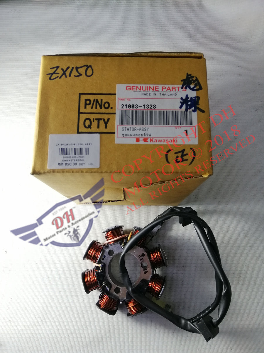 ZX 150 (ORIGINAL) FUEL COIL / MAGNET STARTER COIL KAWASAKI – DH