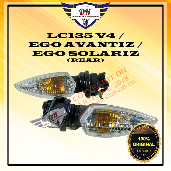 LC135 V4 / EGO AVANTIZ / EGO SOLARIZ (ORIGINAL) REAR SIGNAL SET L / R YAMAHA