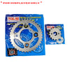 KR150 RKM 428M FULL STEEL SPROCKET CHAIN SET KAWASAKI