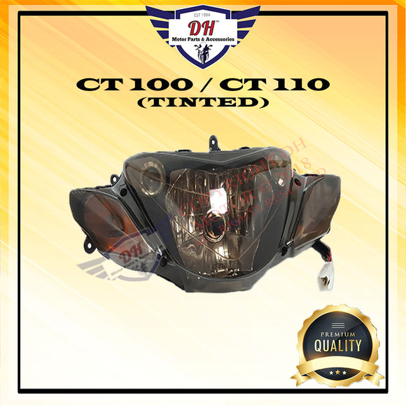 CT100 / CT110 (SMOKED) HEAD LAMP MODENAS