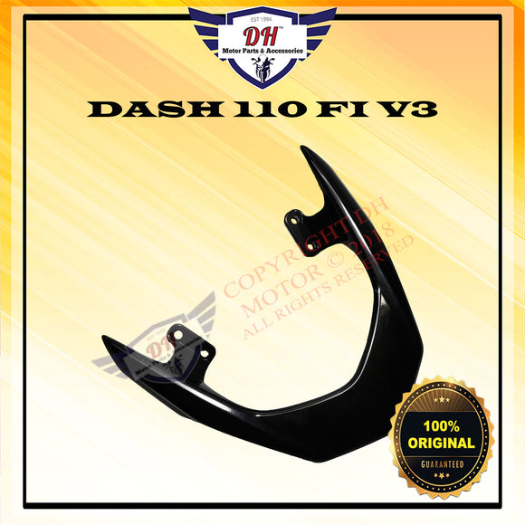 DASH 110 FI V3 (ORIGINAL) SPOILER HANDLE SEAT (BLACK) HONDA