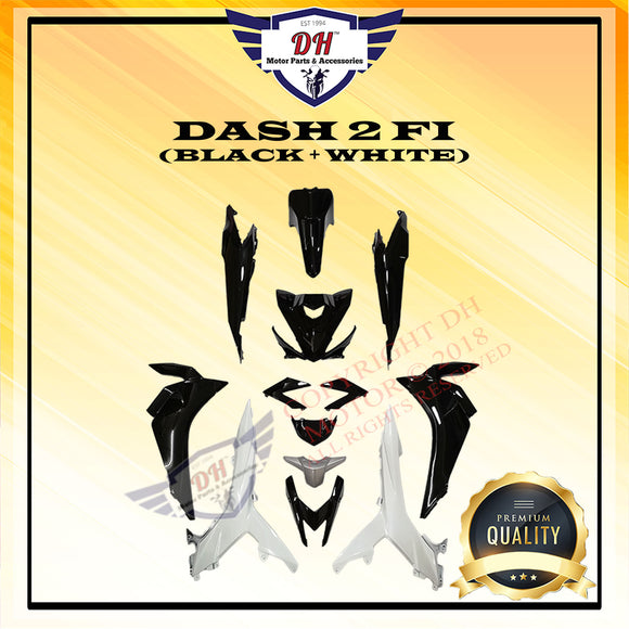 DASH 2 FI COVER SET (BLACK + WHITE)