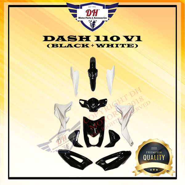 DASH 110 V1 COVER SET (BLACK + WHITE)