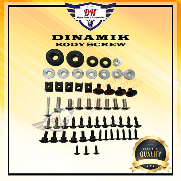 DINAMIK BODY SCREW COVER SET MODENAS