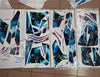 LC135 V2 / V3 / V4 / V6 STICKER BODY YAMAHA LC 135 EXCITER DOXOU 2020 BLUE (71) STRIPE