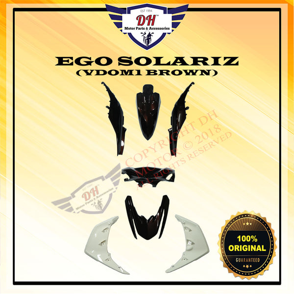 EGO SOLARIZ (ORIGINAL) COVER SET YAMAHA (VDOM1 BROWN)