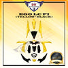EGO LC FI COVER SET (YELLOW + BLACK) YAMAHA EGOLC