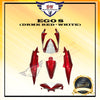 EGO S COVER SET (DRMK RED + WHITE) YAMAHA EGOS