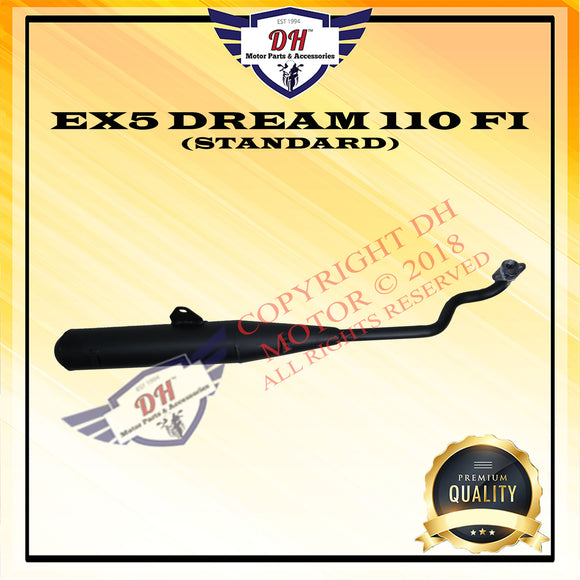 EX5 DREAM 110 FI EXHAUST MUFFLER (STANDARD) PIPE HONDA