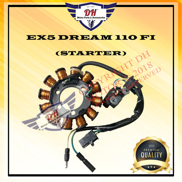 EX5 DREAM 110 FI (STARTER) (TAA) FUEL COIL / MAGNET STARTER COIL HONDA