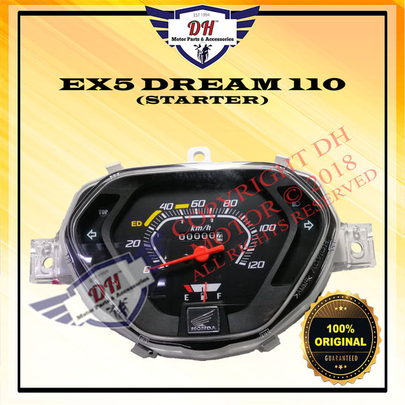 EX5 DREAM 110 (STARTER) (ORIGINAL) METER STANDARD HONDA