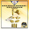 EX5 DREAM / EX5 HIGH POWER (GOLD) COVER SET HONDA