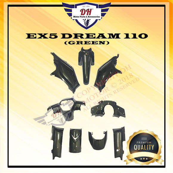 EX5 DREAM 110 (OLD) COVER SET (GREEN)