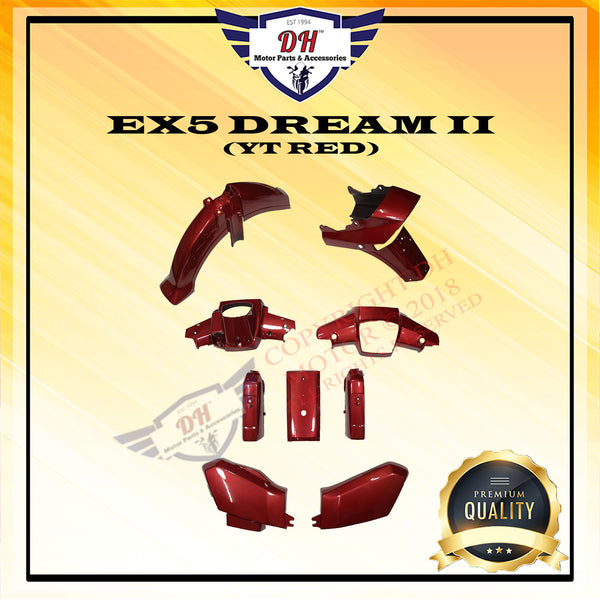 EX5 DREAM 2 COVER SET (YT RED) FULL SET