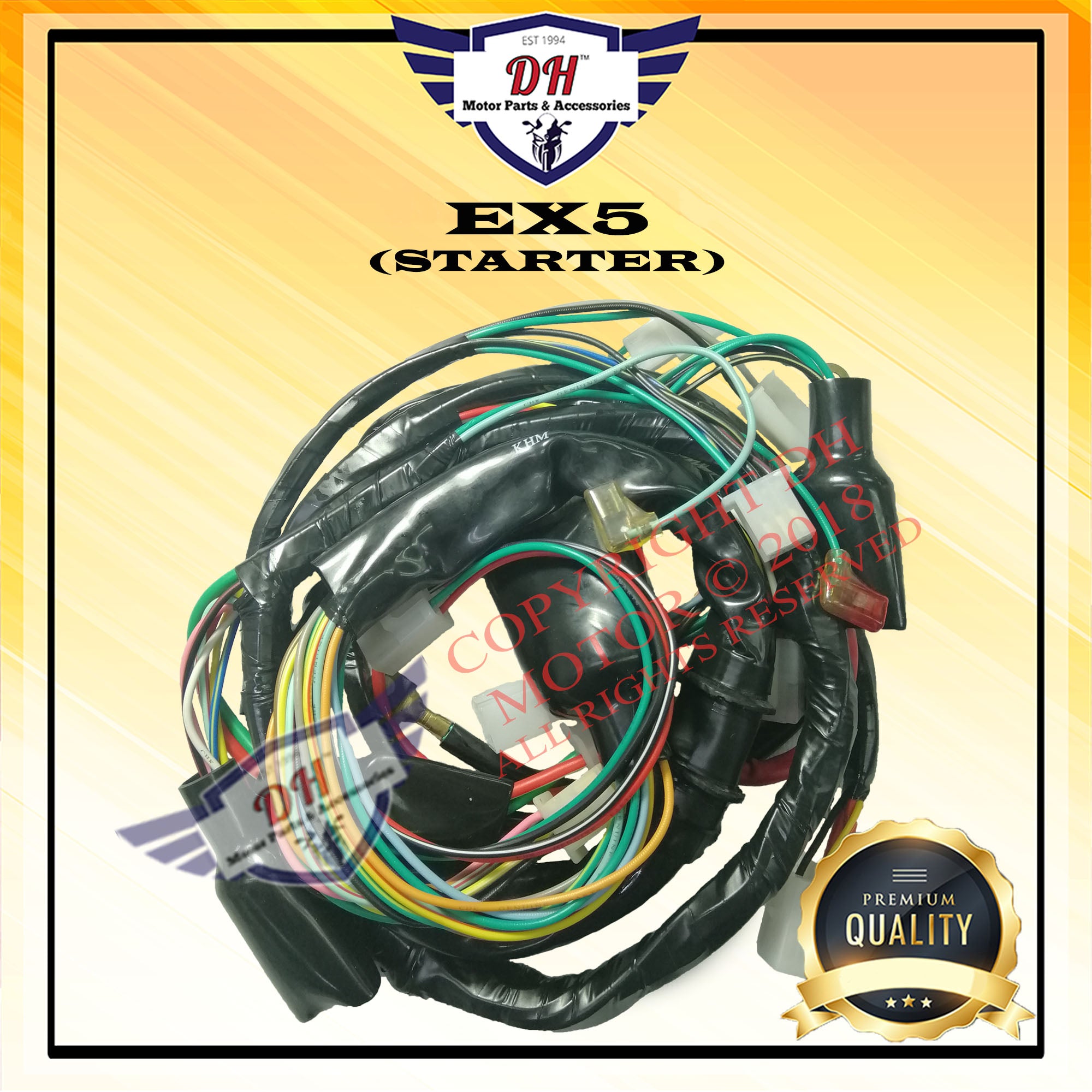 KICK STARTER ) 100% ORIGINAL BSH HONDA EX5 DREAM Wire Harness