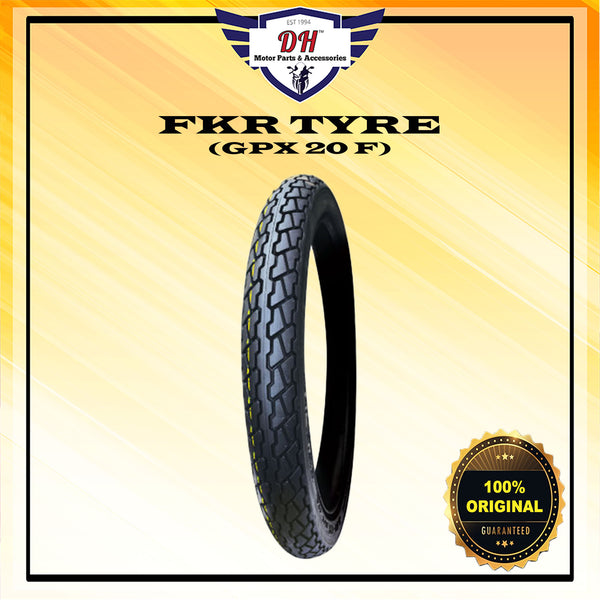 FKR TYRE MOTORCYCLE GPX 20 F TUBE TYPE TAYAR SOTONG