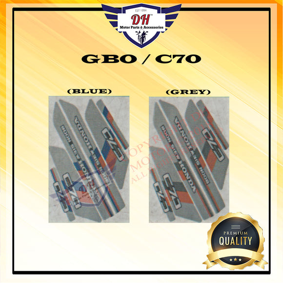 GBO / C70 STICKER BODY STRIPE HONDA