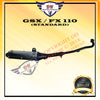 GSX / FX 110 EXHAUST MUFFLER (STANDARD) PIPE SUZUKI
