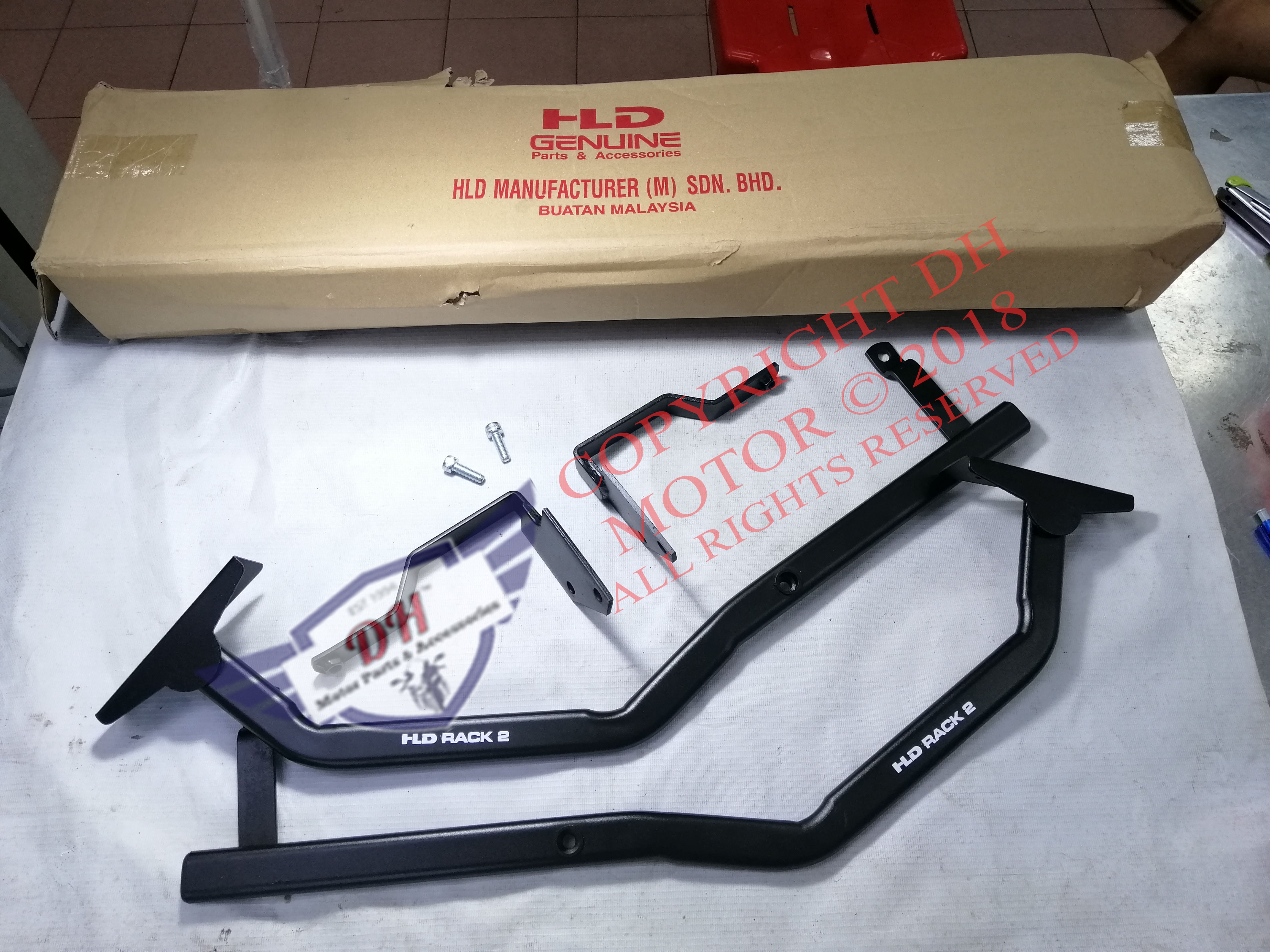 NOUVO LC MONORACK / MONORACK J SINGAPORE LUGGAGE BOX RACK HLD YAMAHA ...