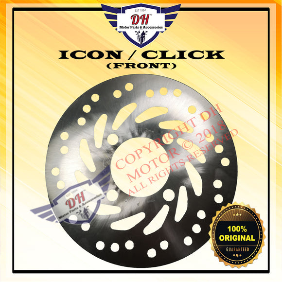 ICON / CLICK (ORIGINAL) FRONT BRAKE DISC HONDA