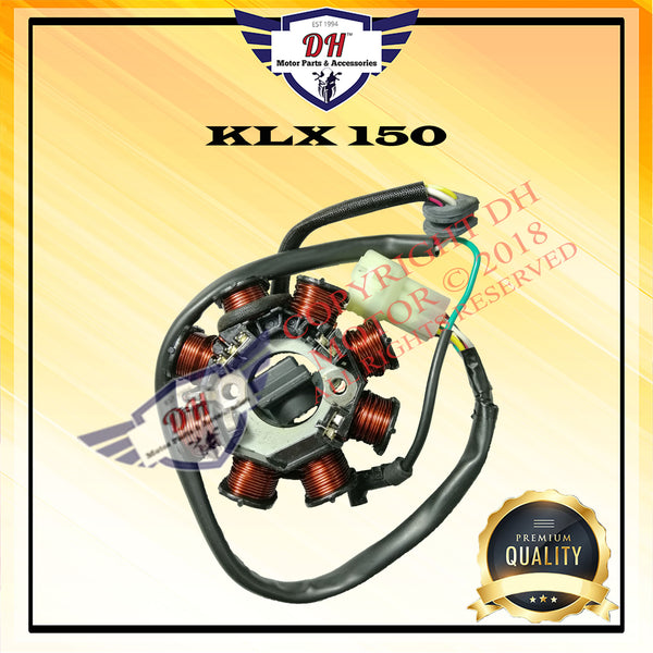 KLX 150 FUEL COIL / MAGNET STARTER COIL KAWASAKI