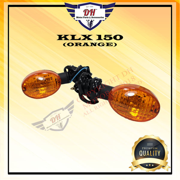 KLX 150 (ORANGE) FRONT / REAR SIGNAL SET L / R KAWASAKI