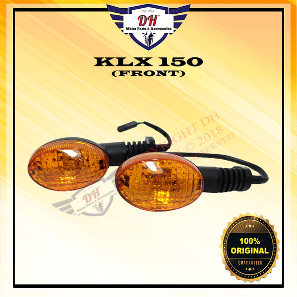 KLX 150 (ORIGINAL) FRONT / REAR SIGNAL SET L / R KAWASAKI