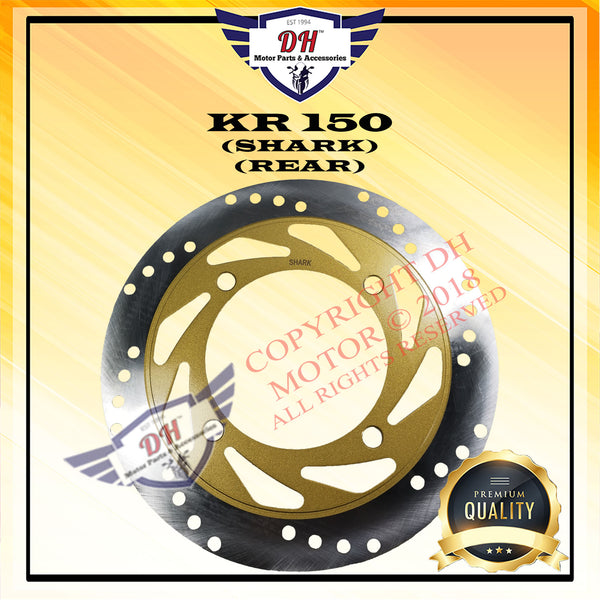 KR 150 (SHARK) REAR BRAKE DISC KAWASAKI