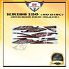 KRISS 120 (NO DISC) COVER SET MODENAS (RED + BLACK), KRISS 110 MODIFIED TO KRISS 120 FULL SET
