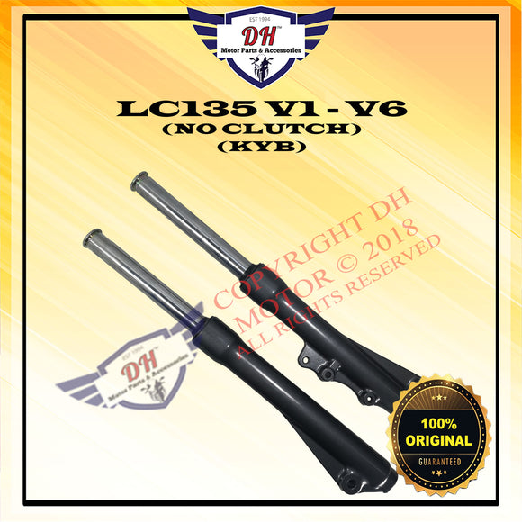 LC135 V1 / V2 / V3 / V4 / V5 / V6 (NO CLUTCH) (KYB) FORK STANDARD YAMAHA