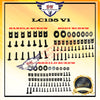LC135 V1 SCREW COVER SET YAMAHA LC FULL SET