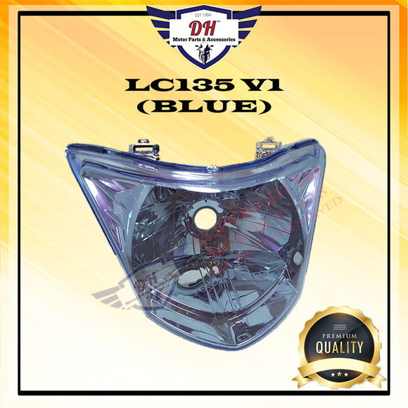 LC135 V1 (BLUE) HEAD LAMP YAMAHA LC