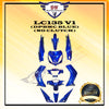 LC135 V1 (DPBMC BLUE) COVER SET YAMAHA LC