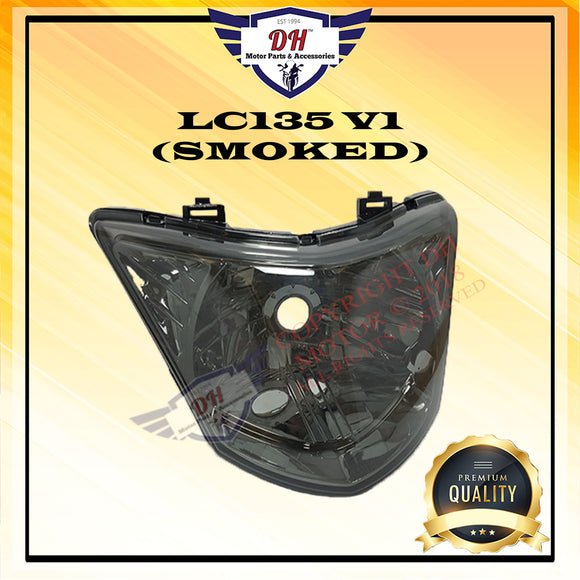 LC135 V1 (SMOKED) HEAD LAMP YAMAHA LC