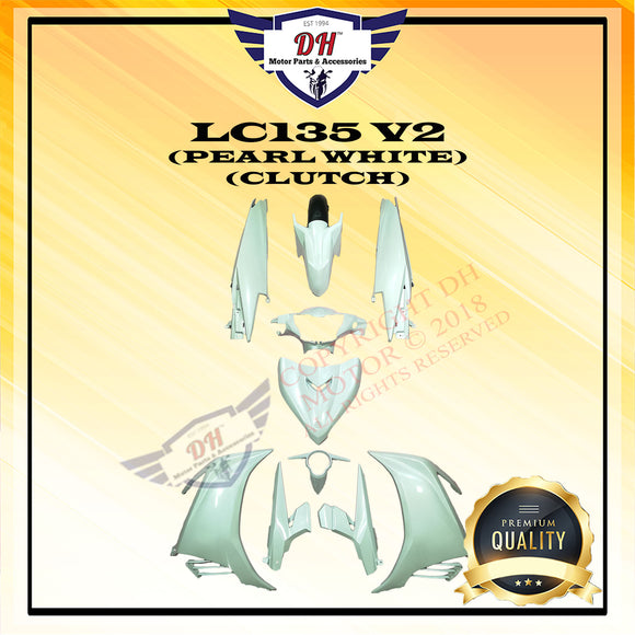 LC135 V2 COVER SET (PEARL WHITE)