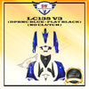 LC135 V3 55D (NO CLUTCH) COVER SET YAMAHA LC (DPBMC BLUE + FLAT BLACK) FULL SET