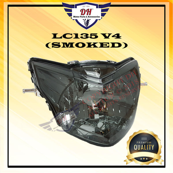 LC135 V4 (SMOKED) HEAD LAMP YAMAHA LC