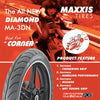 MAXXIS TYRE MOTORCYCLE MA-3D DIAMOND TUBELESS TAYAR