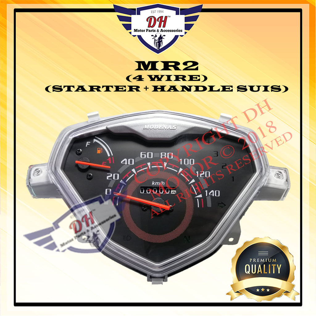 MR2 (4 WIRE) (STARTER + HANDLE SUIS) METER STANDARD MODENAS DH MOTOR