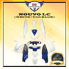 NOUVO LC COVER SET (WHITE + Y111 BLUE) YAMAHA NOUVO LC