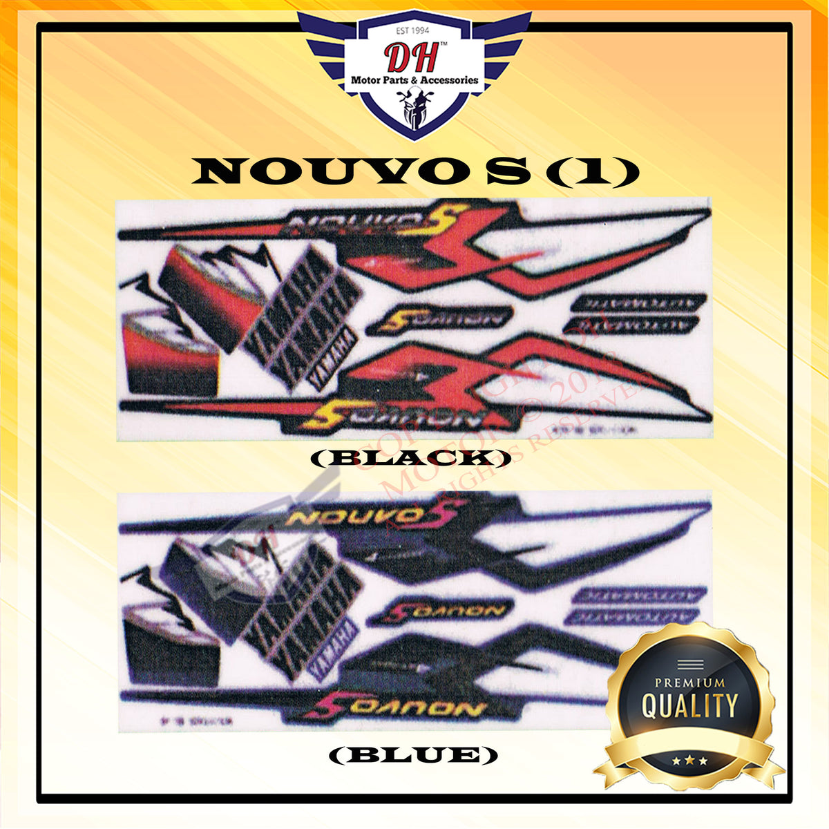 NOUVO S (1) STICKER BODY STRIPE YAMAHA – DH MOTOR PARTS & ACCESSORIES