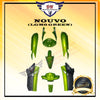 NOUVO COVER SET (LGM6 GREEN) FULL SET YAMAHA