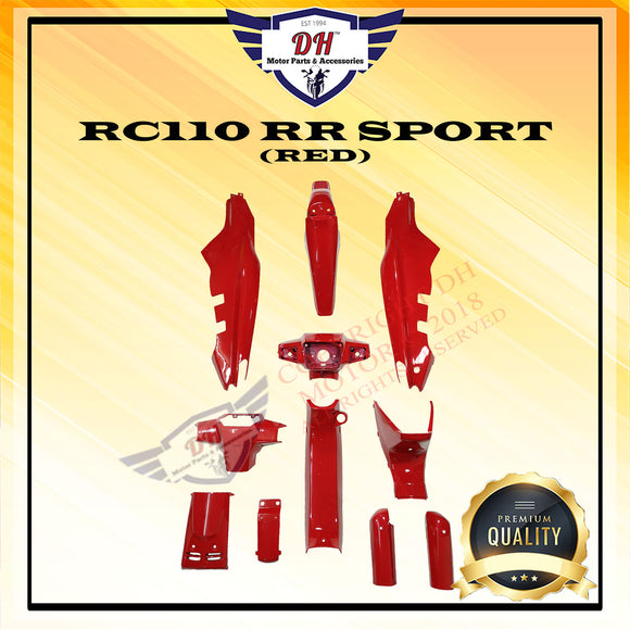 RC 110 RR SPORT COVER SET SUZUKI RC110 (RED)
