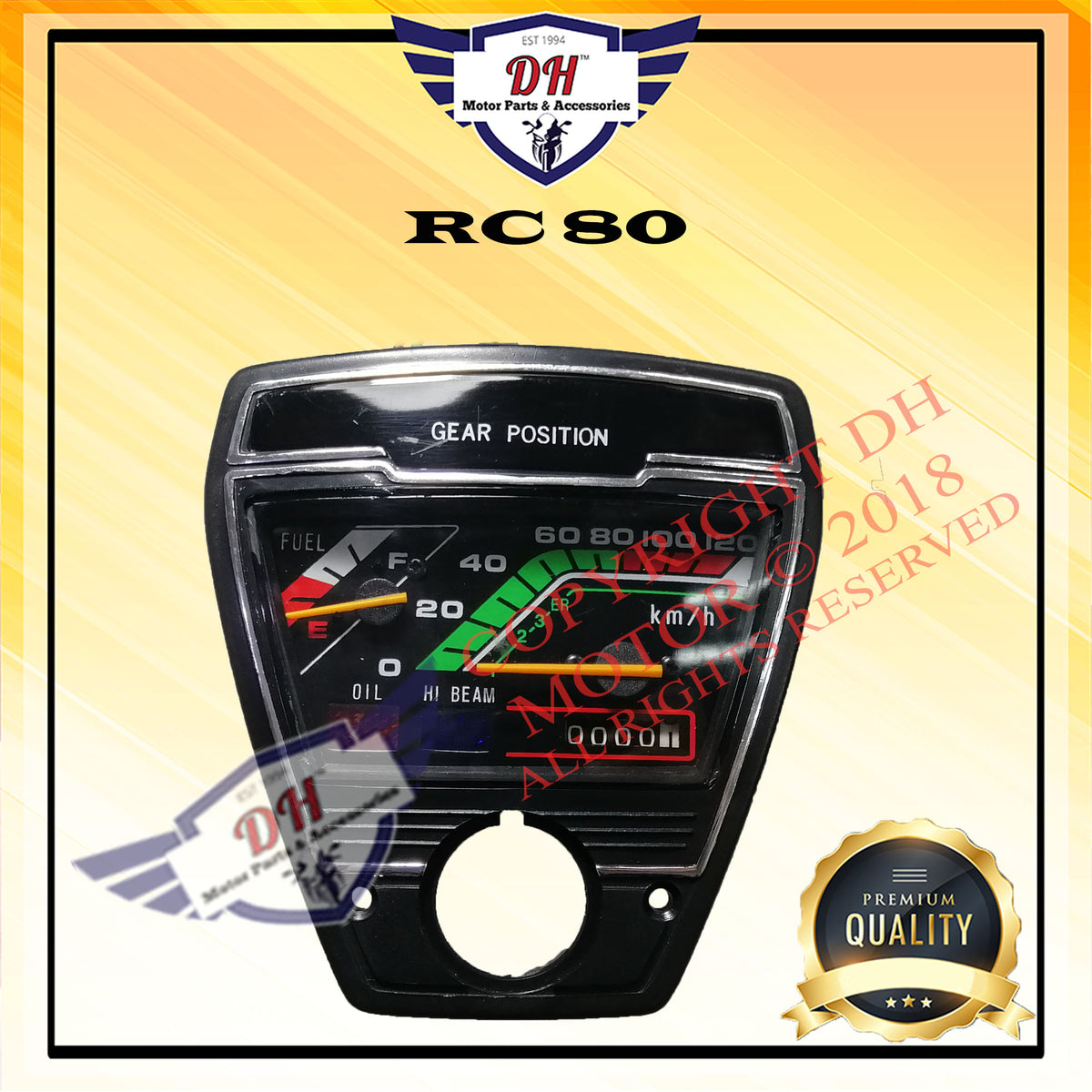 RC 80 METER STANDARD SUZUKI – DH MOTOR PARTS & ACCESSORIES