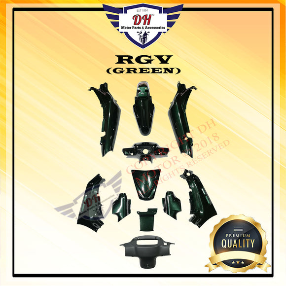 RGV 120 COVER SET SUZUKI (GREEN)