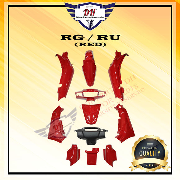 RG 110 / RU COVER SET SUZUKI (RED)