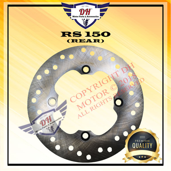 RS 150 REAR BRAKE DISC HONDA