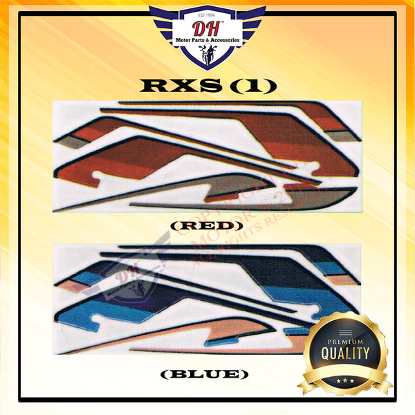 RXS (1) STICKER BODY STRIPE YAMAHA