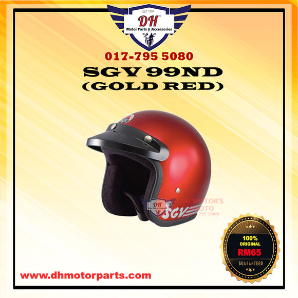 SGV 99ND (GOLD RED) HELMET
