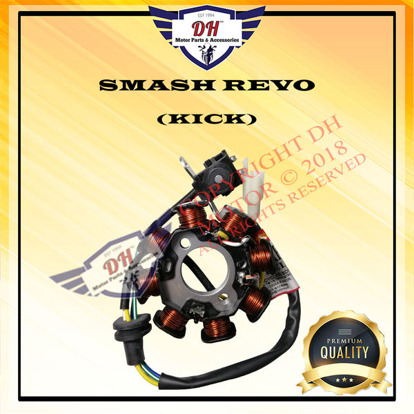 SMASH REVO (KICK)  FUEL COIL / MAGNET STARTER COIL SUZUKI